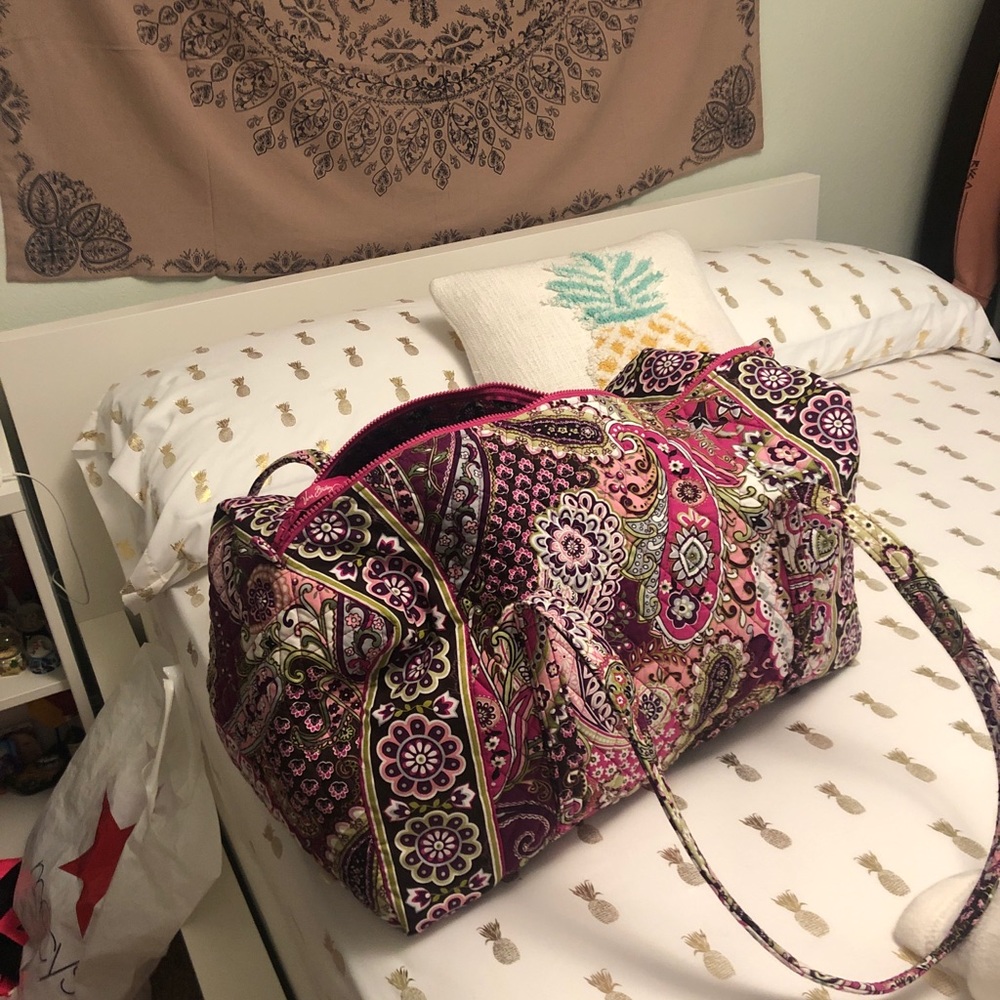Vera Bradley duffel bag